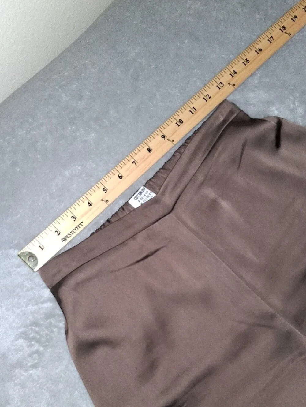 3 Cotton On Wide Leg Pull-On Pants in Brown, Cream, and Tan.